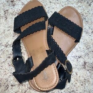 Black sandals